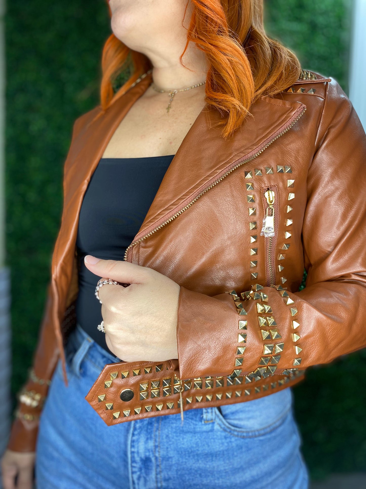 Glam Leather Jacket