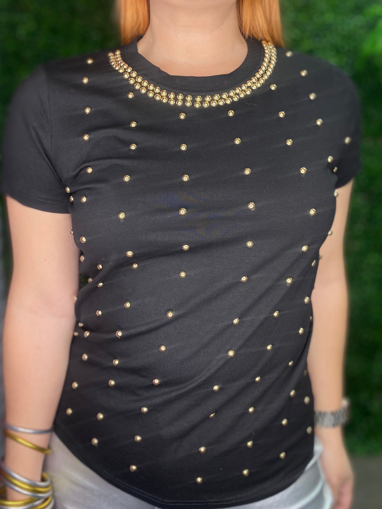 Gold Beads T-shirt