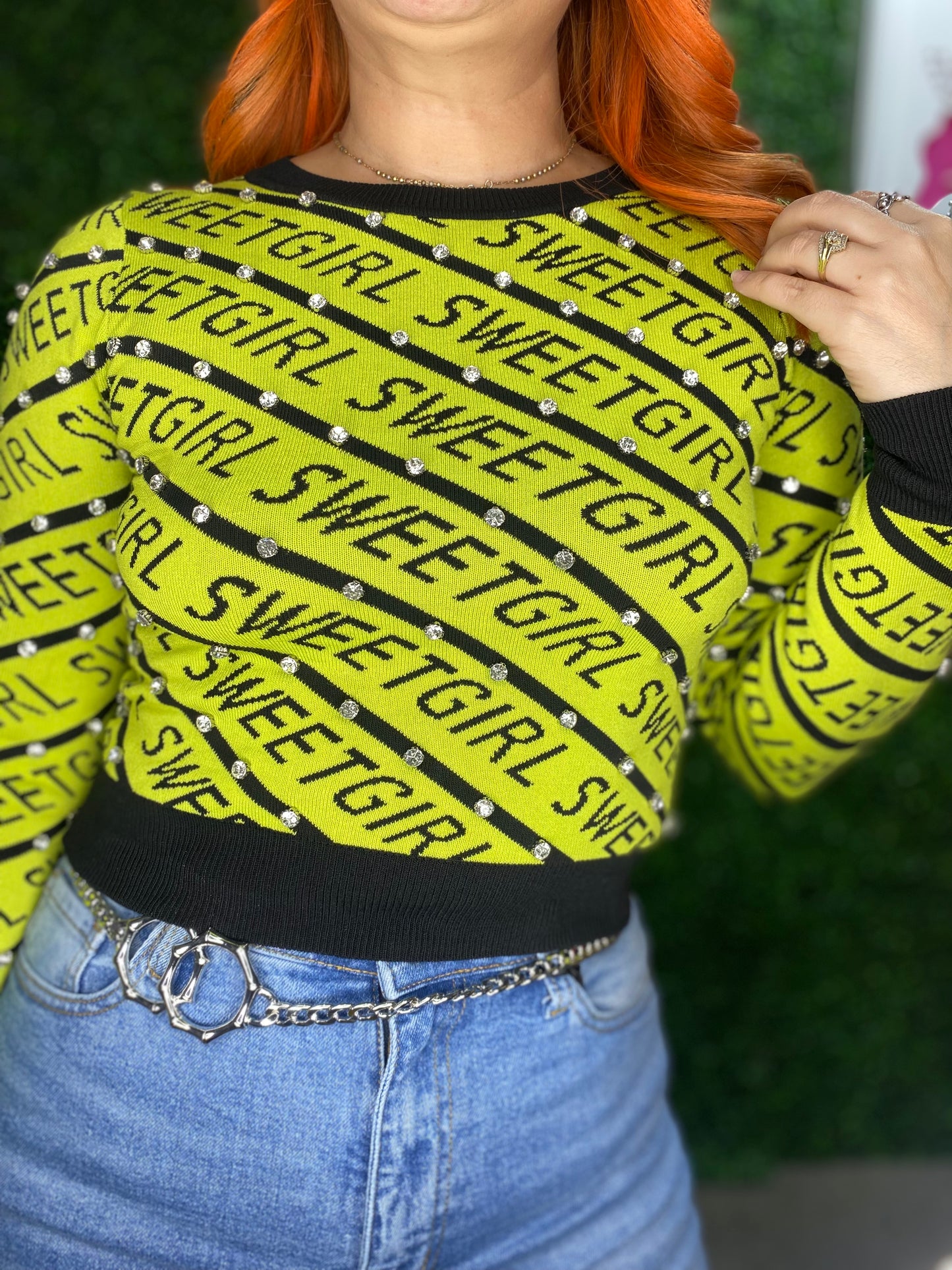 SweetGirl Bling Sweater