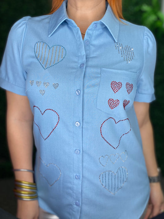 Hearts Blouse