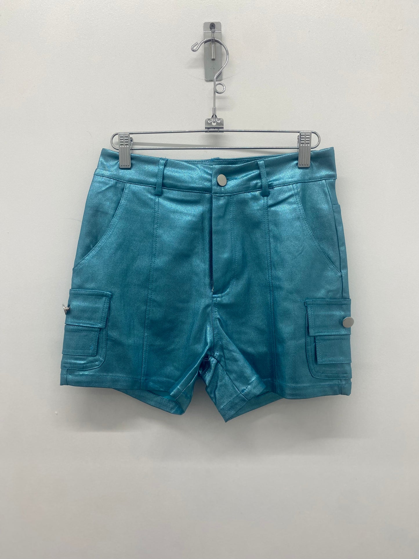 Metallic Cargo Short