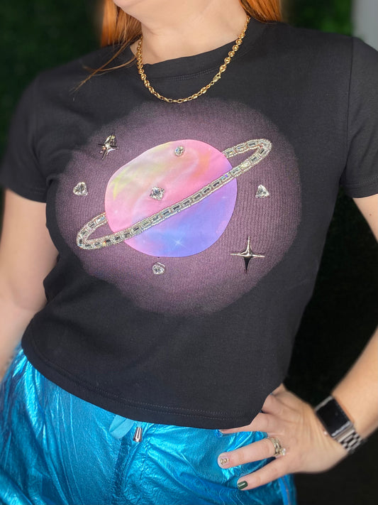 Saturn Crop Top