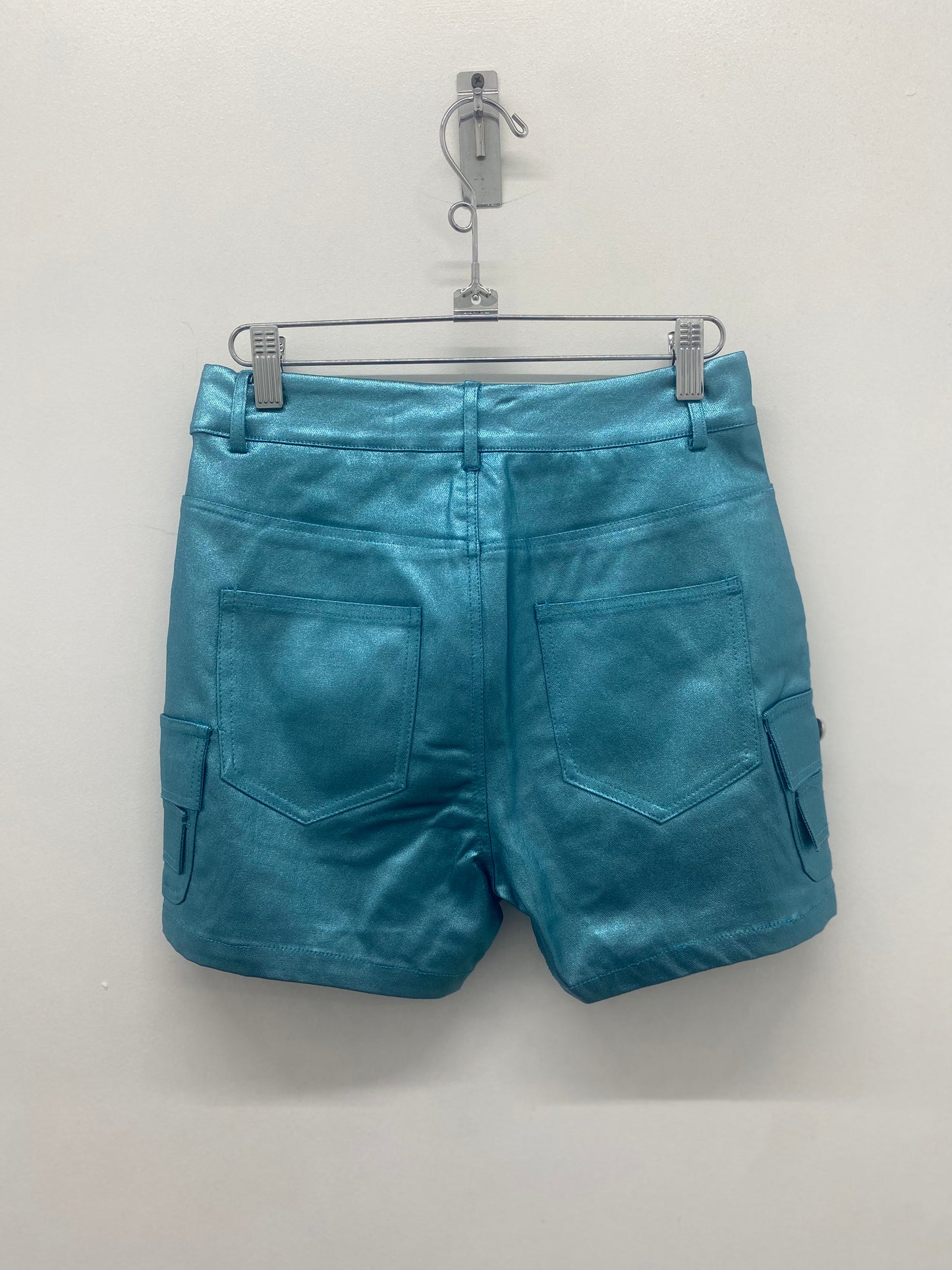 Metallic Cargo Short