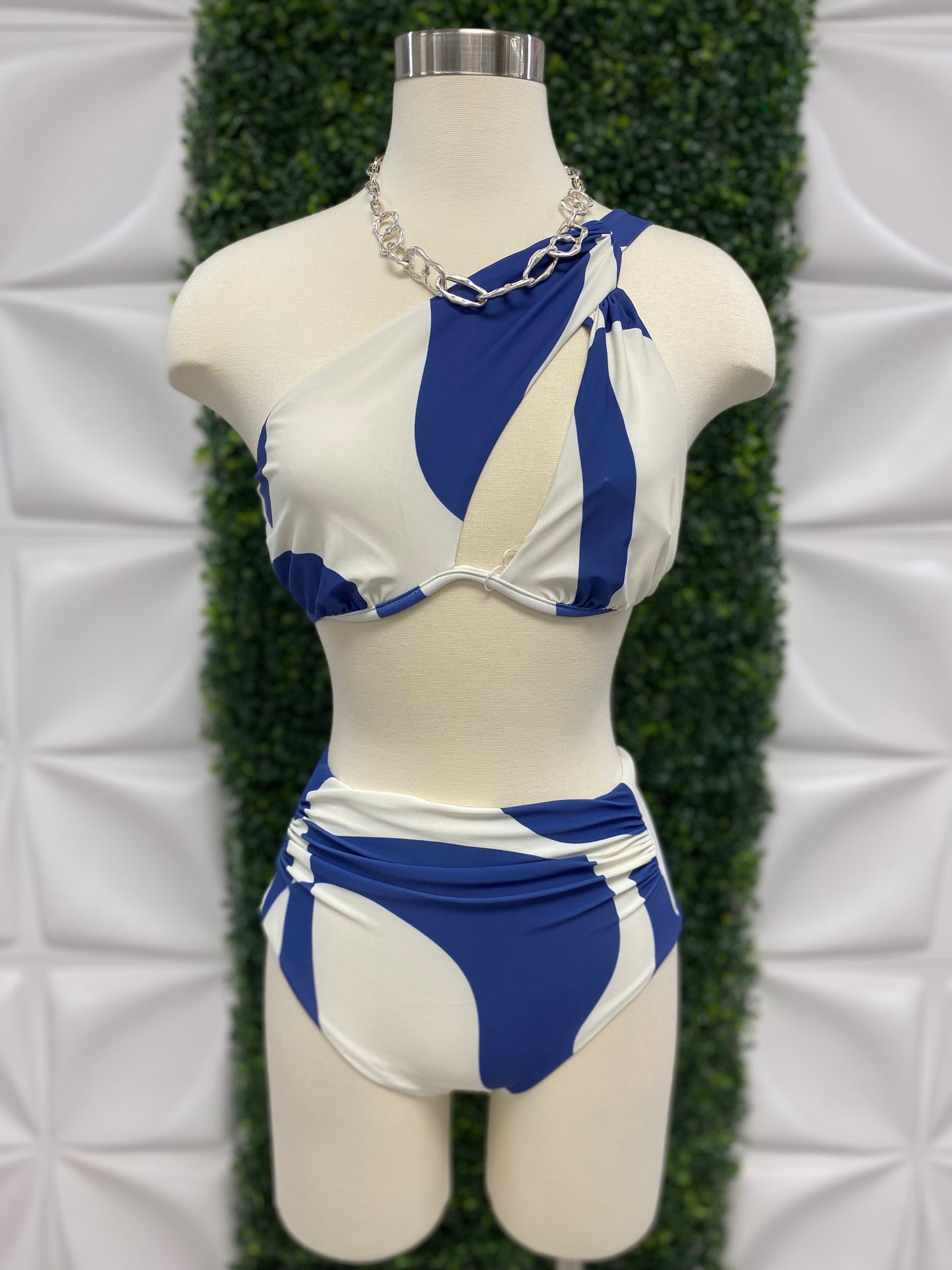 One Shoulder 2pc Swimsuit