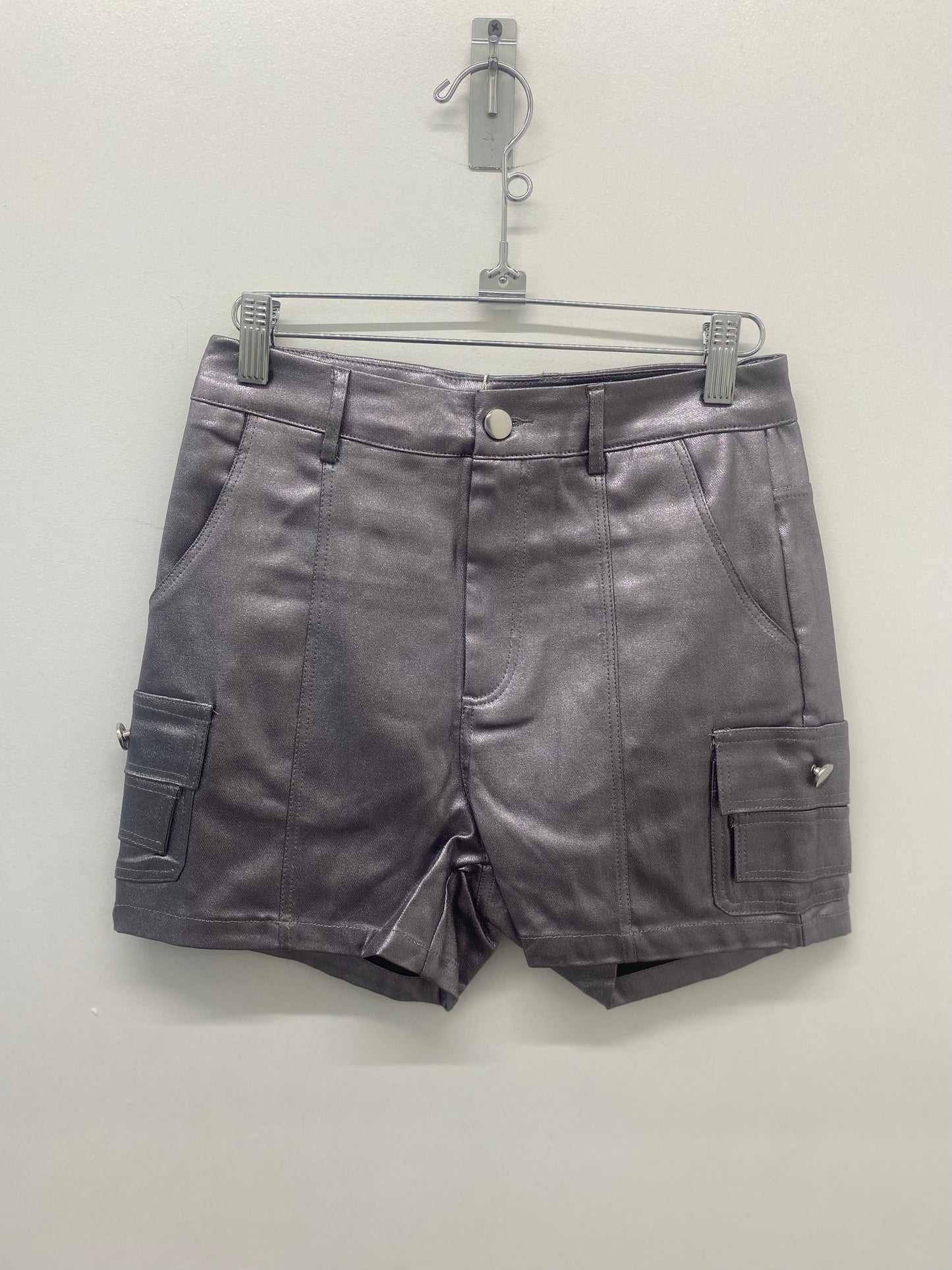 Metallic Cargo Short