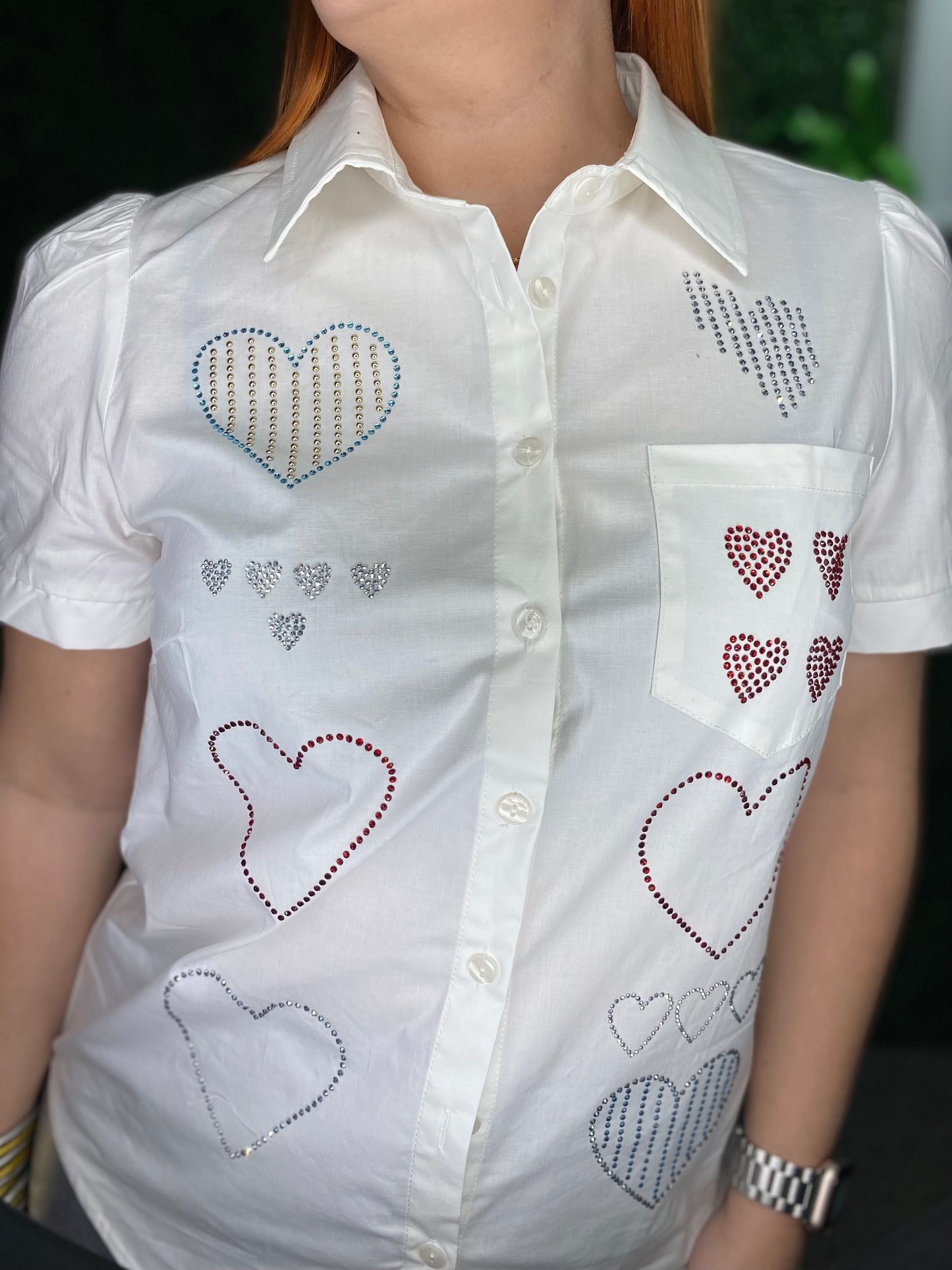 Hearts Blouse