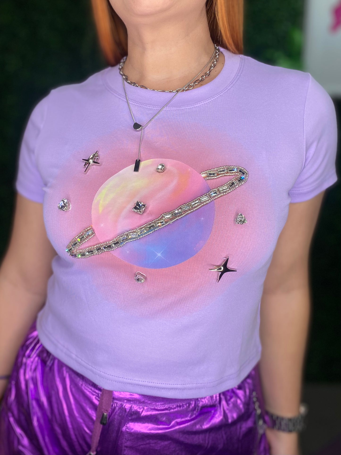 Saturn Crop Top