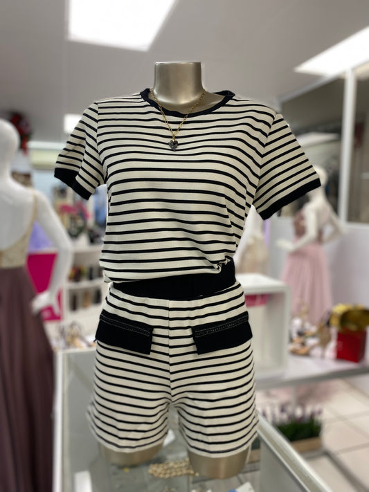 Stripes W&B set