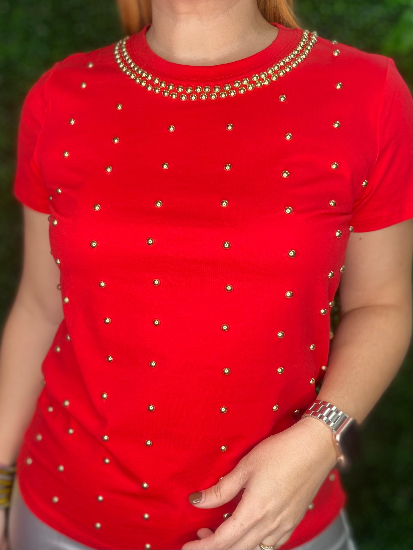 Gold Beads T-shirt