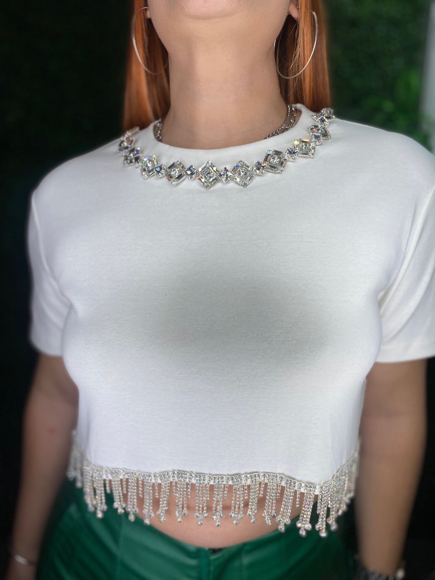 Bling Crop Top